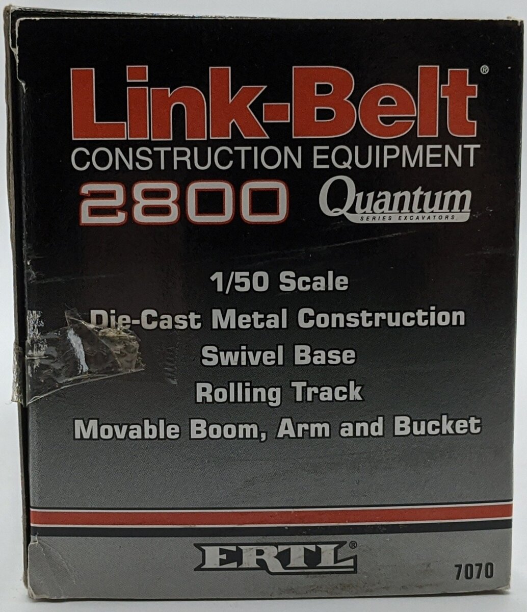 Ertl 7070 1:50 Link-Belt 2800 Quantum Series Excavator NIB