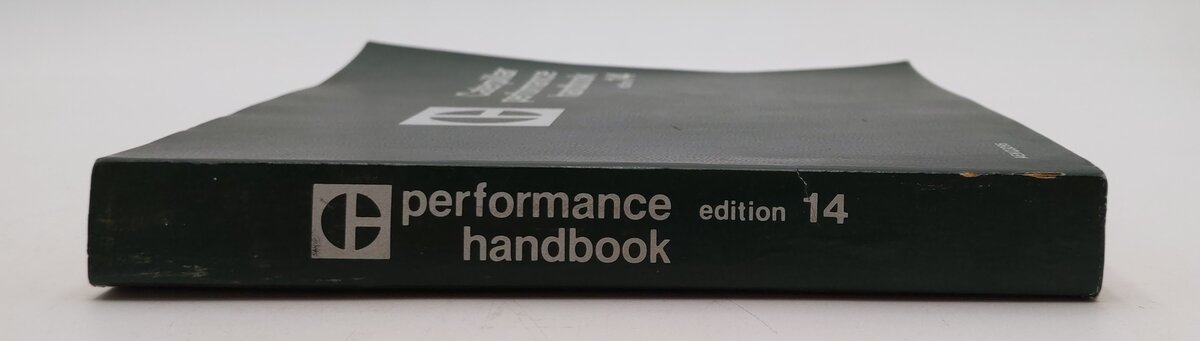 Caterpillar Performance Handbook Edition 14 By Caterpillar EX