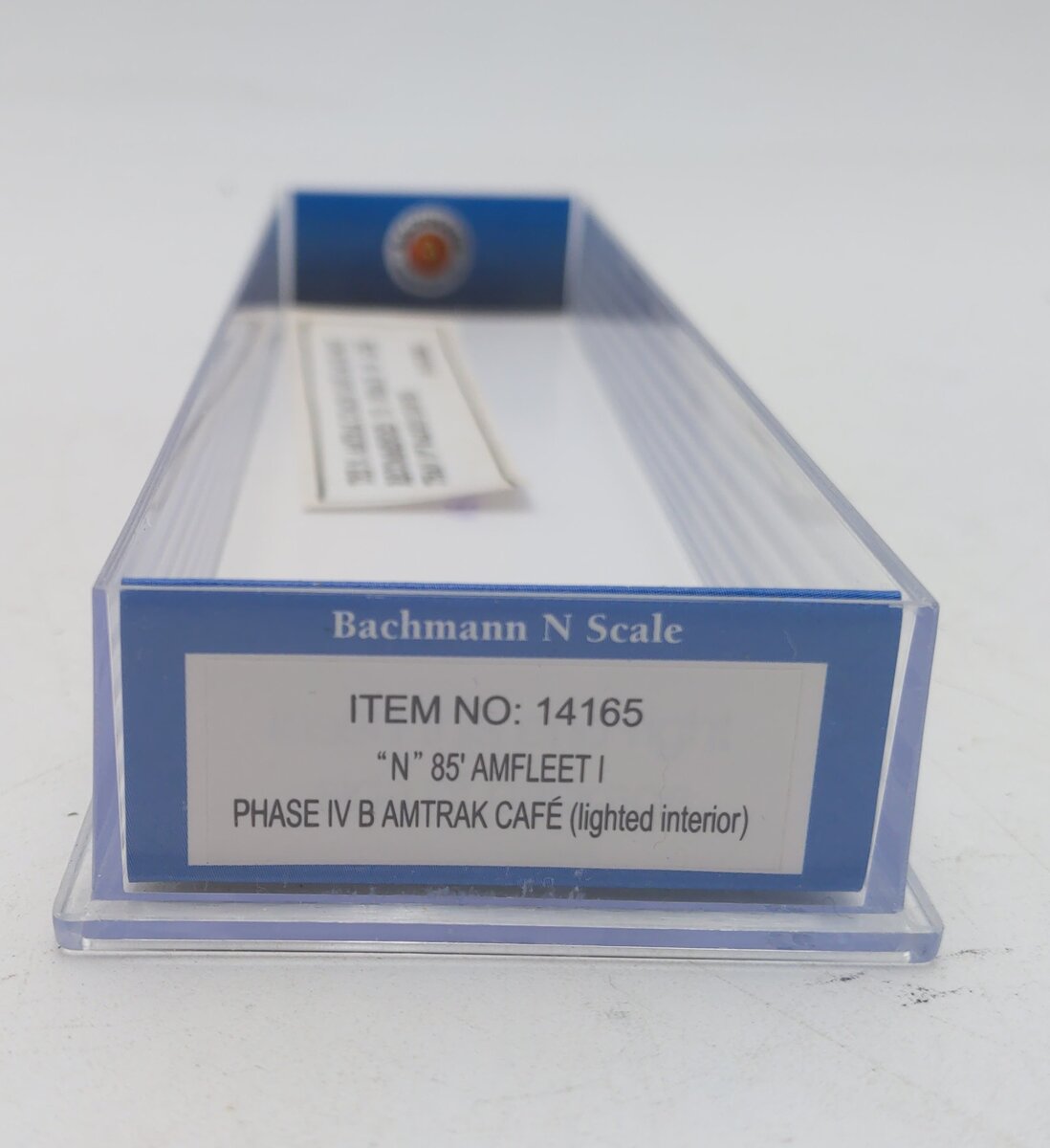 Bachmann 14165 N Amtrak Phase IV 85' Amfleet Passenger Cafe LN/Box