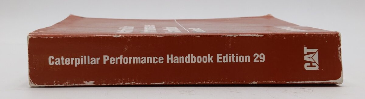 Caterpillar Performance Handbook Edition 29 By Caterpillar