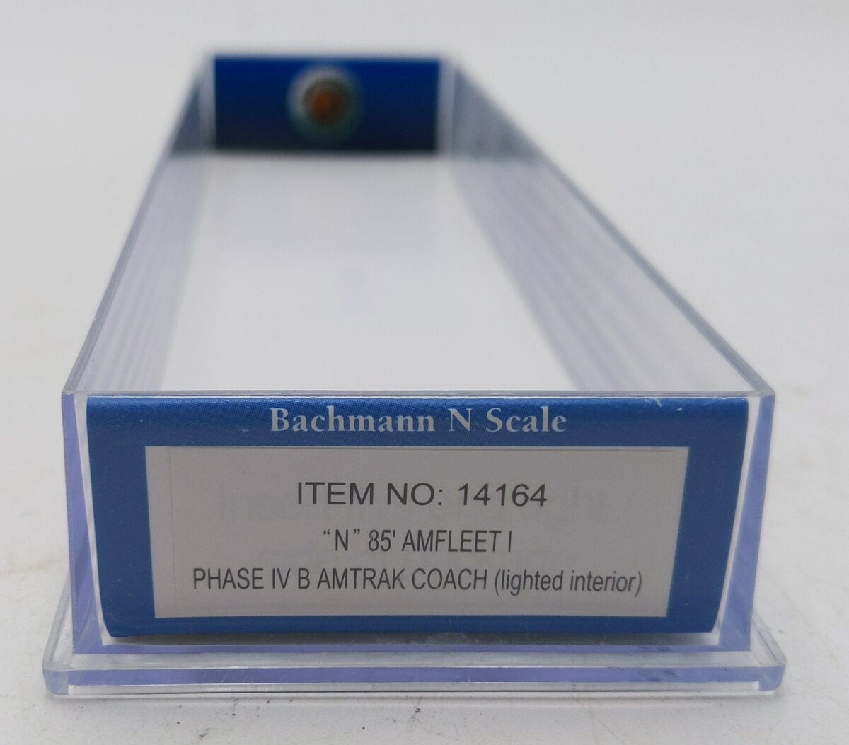 Bachmann 14164 N Amtrak Phase IV 85' Amfleet B Passenger Coach LN/Box