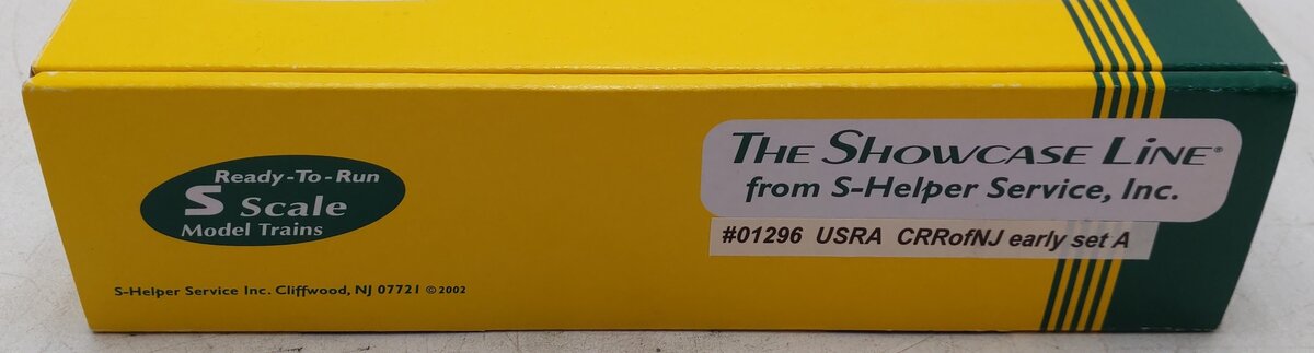 S-Helper 01296 S Gauge Central of New Jersey Hopper Carss (Set of 3) EX/Box