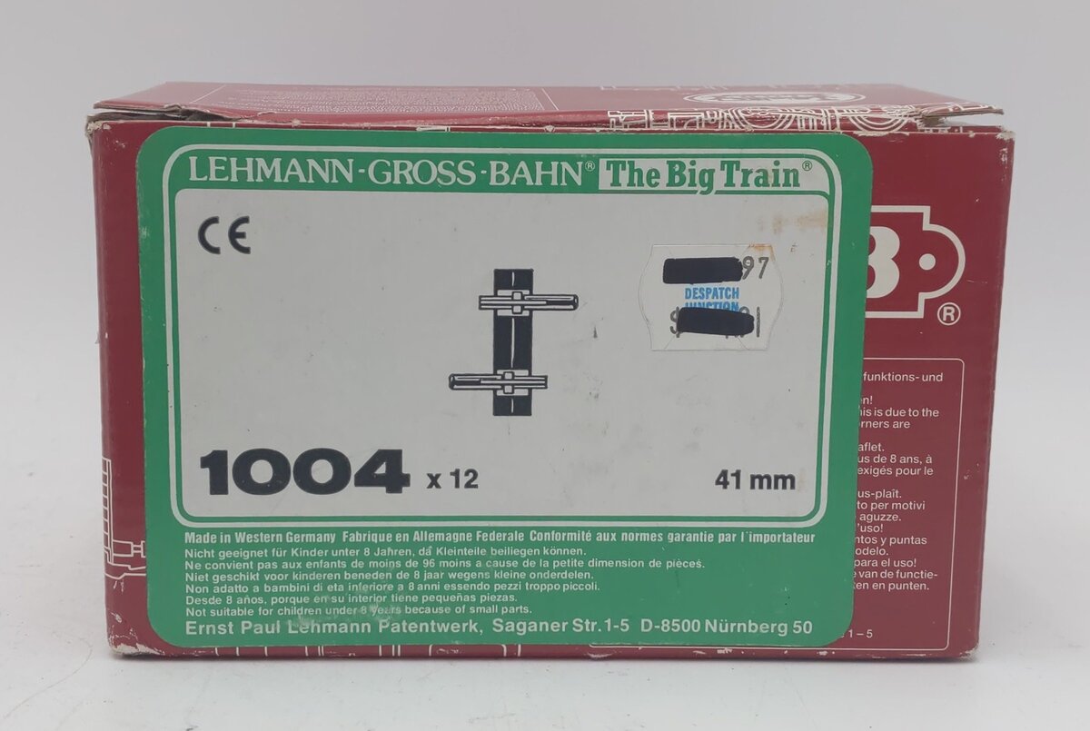 LGB 10040 41mm Short Straight Track Section (12) LN/Box