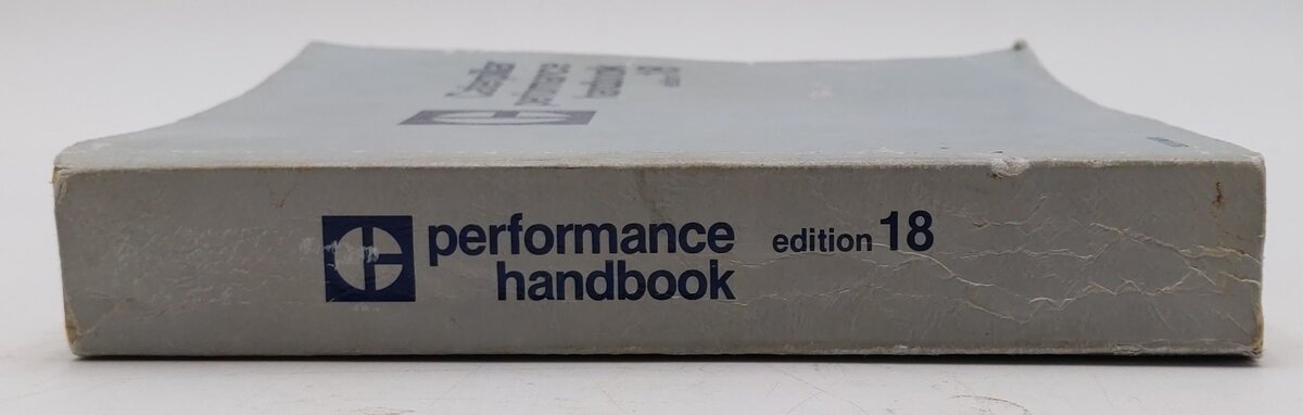 Caterpillar Performance Handbook Edition 18 By Caterpillar VG