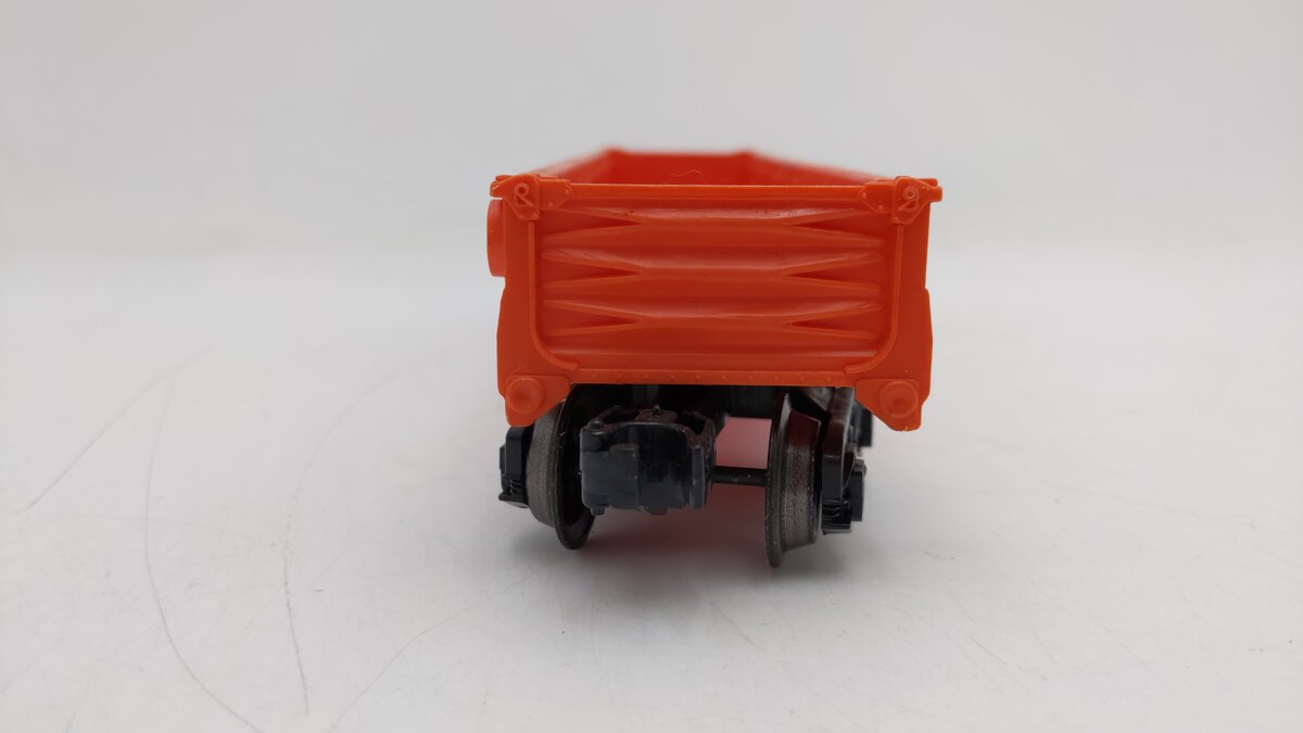 Lionel 6-9131 O Gauge Denver and Rio Grande Western Long Gondola (Orange) EX