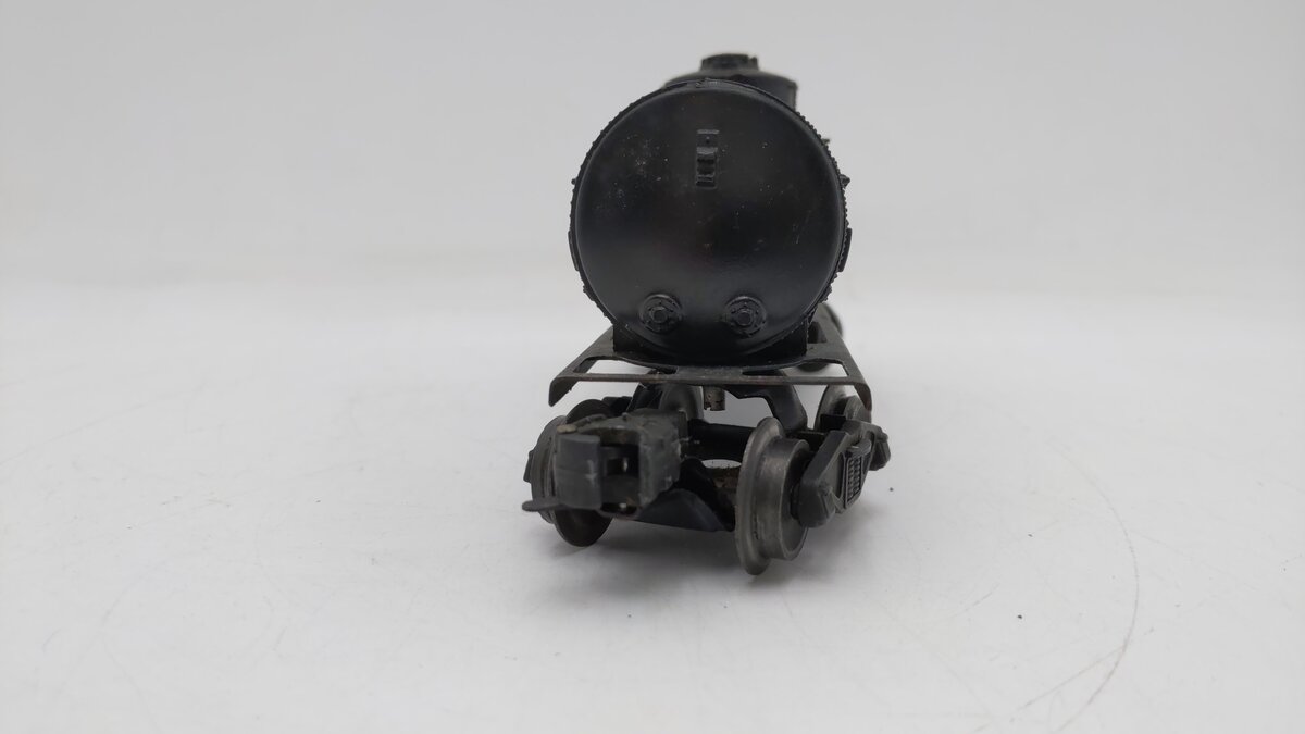 Lionel 6025-85 Vintage O Black Gulf Single Dome Tank Car EX