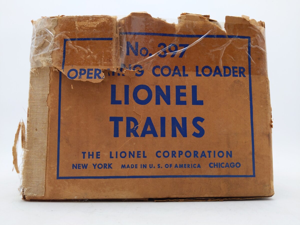 Lionel 397 Vintage O Operating Coal Loader VG/Box