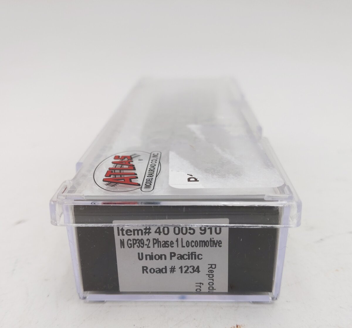 Atlas 40005910 N Union Pacific Silver Series GP39-2 Diesel Locomotive #1234 LN/Box