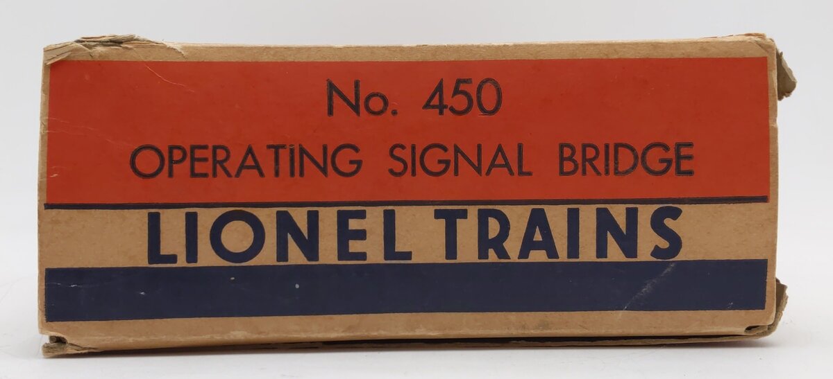 Lionel 450 Vintage O Postwar Operating Signal Bridge VG/Box