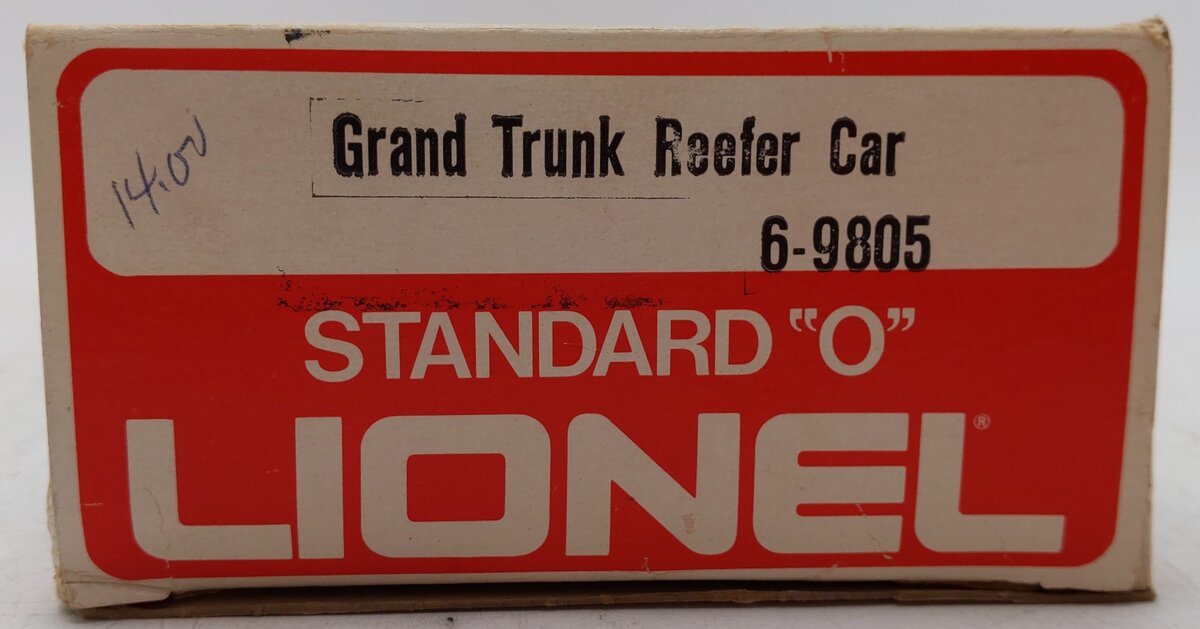 Lionel 6-9805 O Gauge Grand Trunk Reefer Car EX/Box