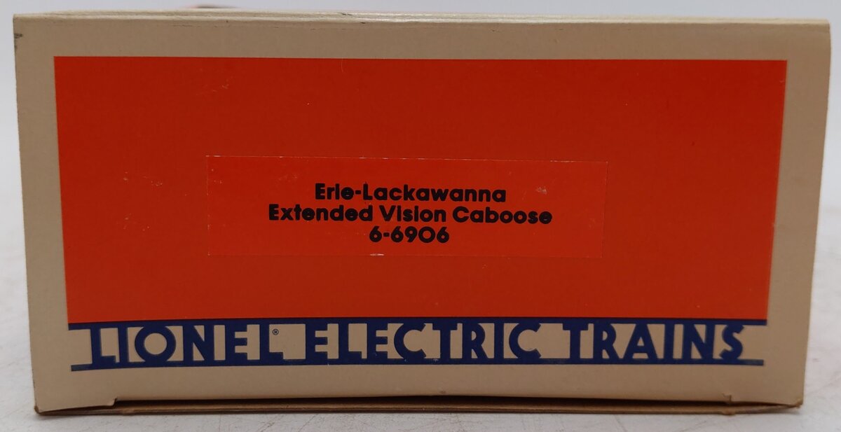 Lionel 6-6906 O Gauge Erie Lackawanna Extended Vision Caboose #6906 VG/Box