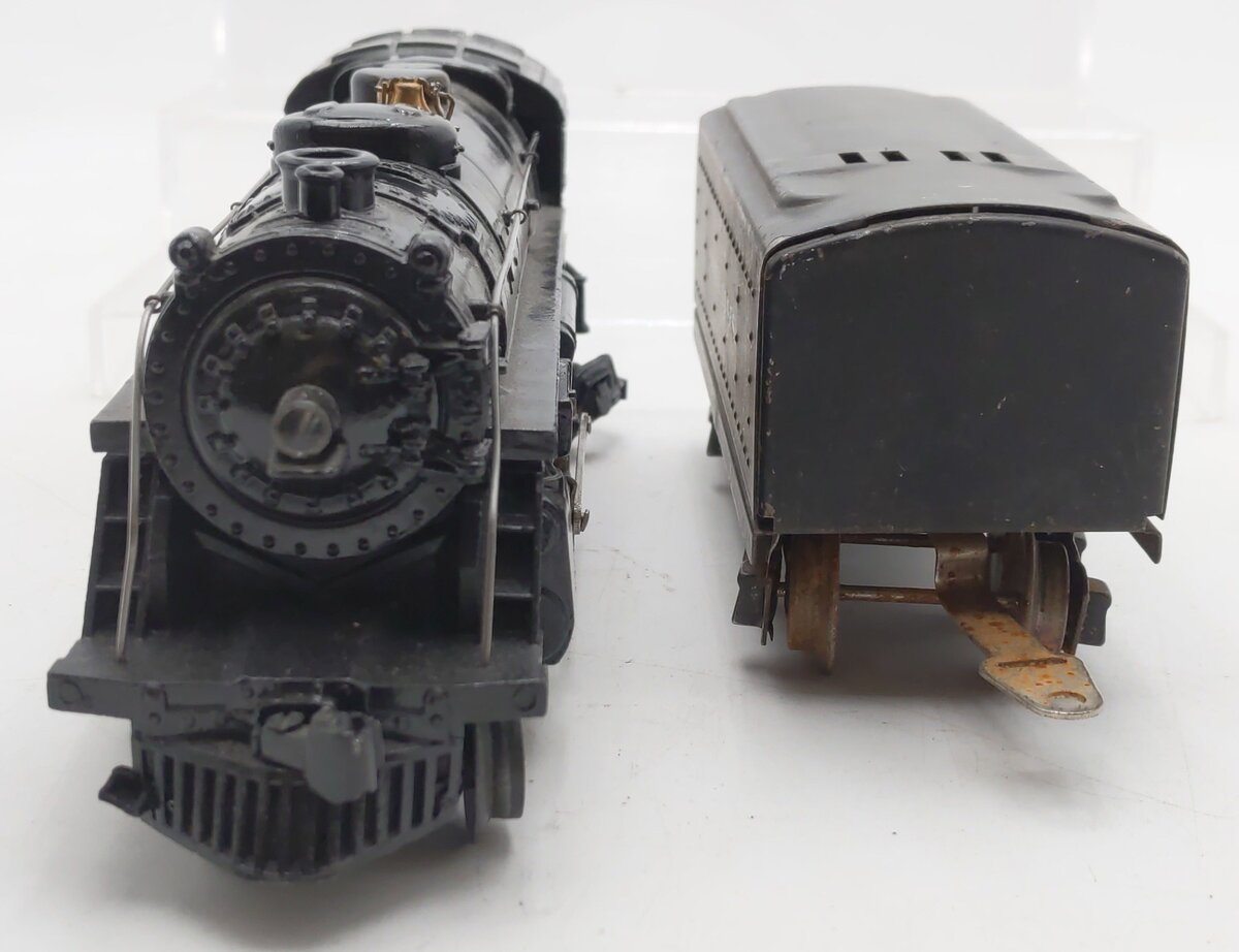 Lionel 1664 Vintage O Prewar 2-4-2 Diecast Steam Locomotive w/2689T Tender VG