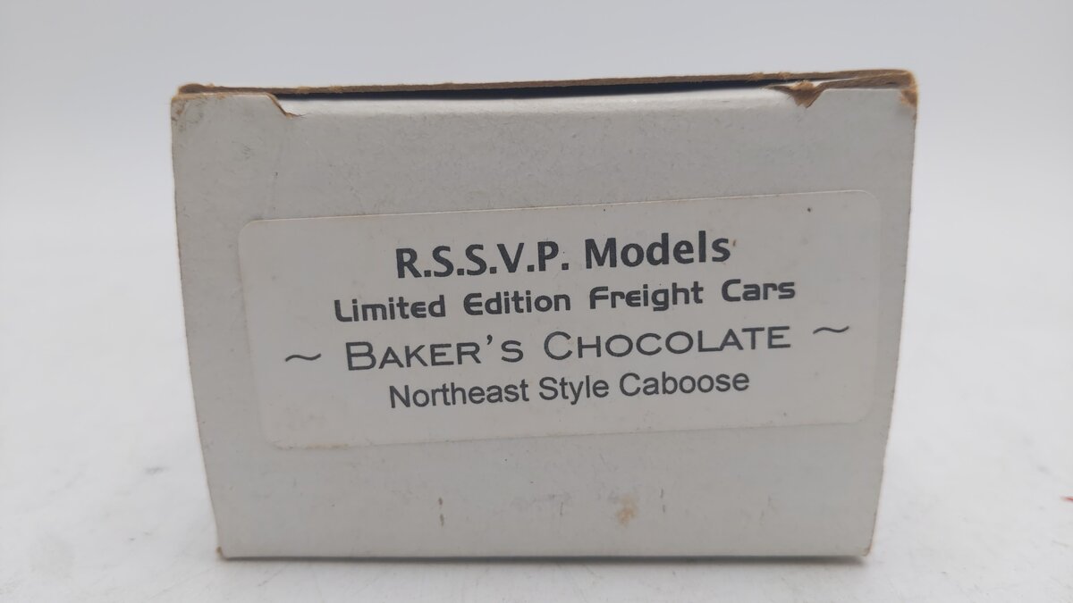 American Flyer S Scale Vintage RARE Bakers Chocolate Caboose VG/Box