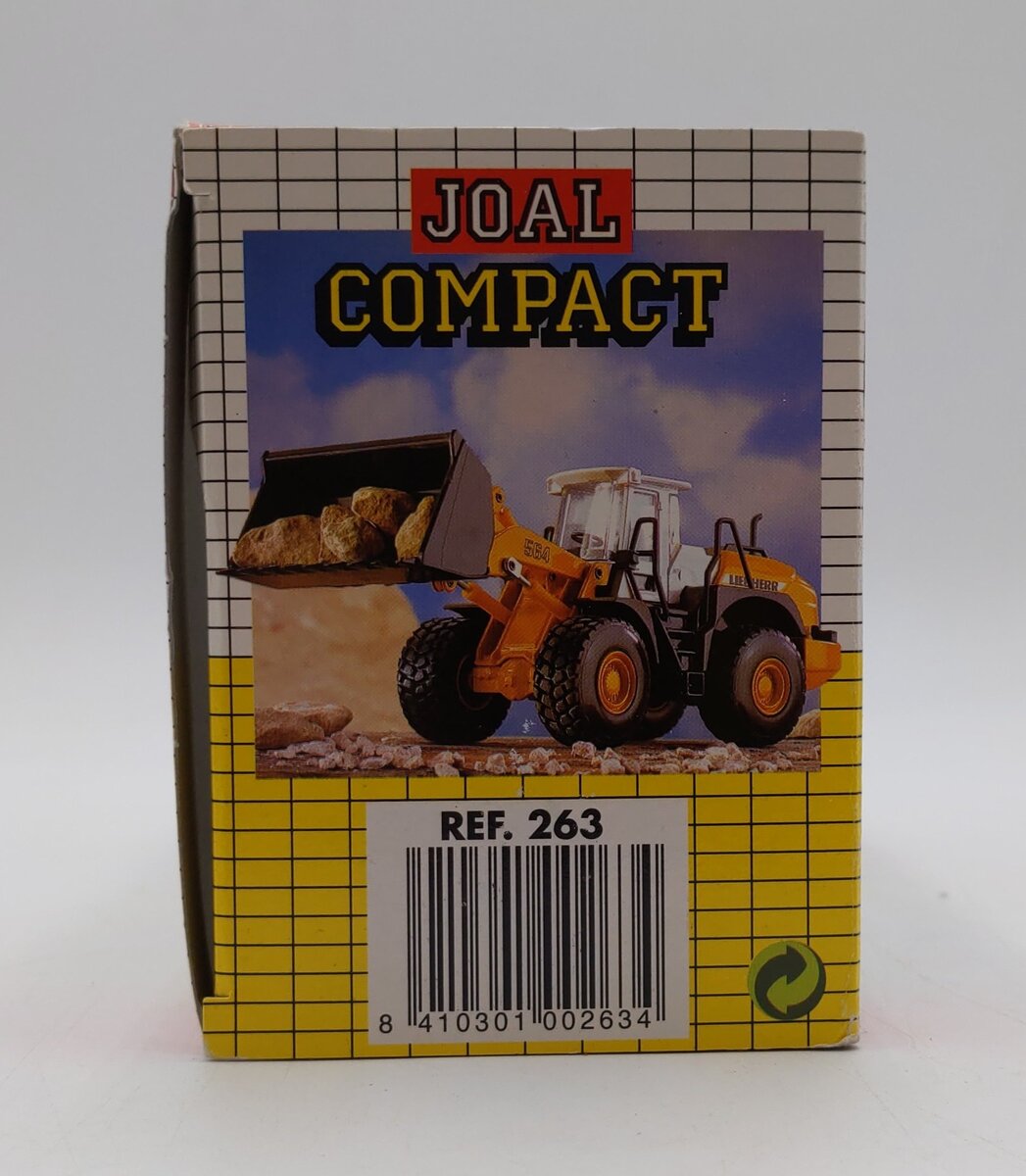 Joal 263 1:50 Scale Articulated Wheel Loader Liebherr L564 Die-Cast Metal LN/Box