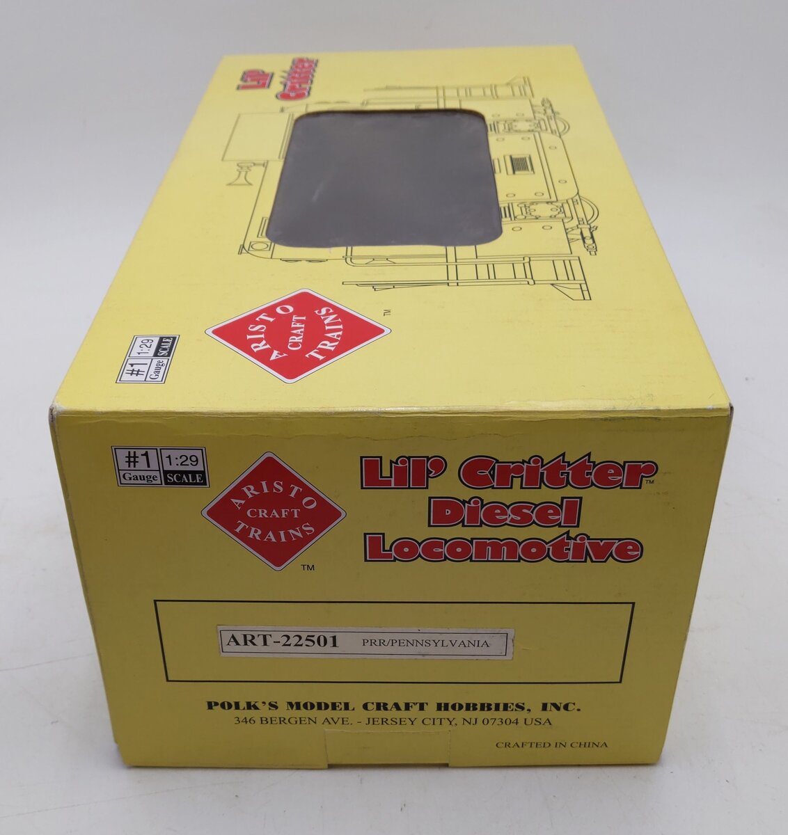 Aristo-Craft 22501 Pennsylvania Lil' Critter Diesel Locomotive #57 EX/Box