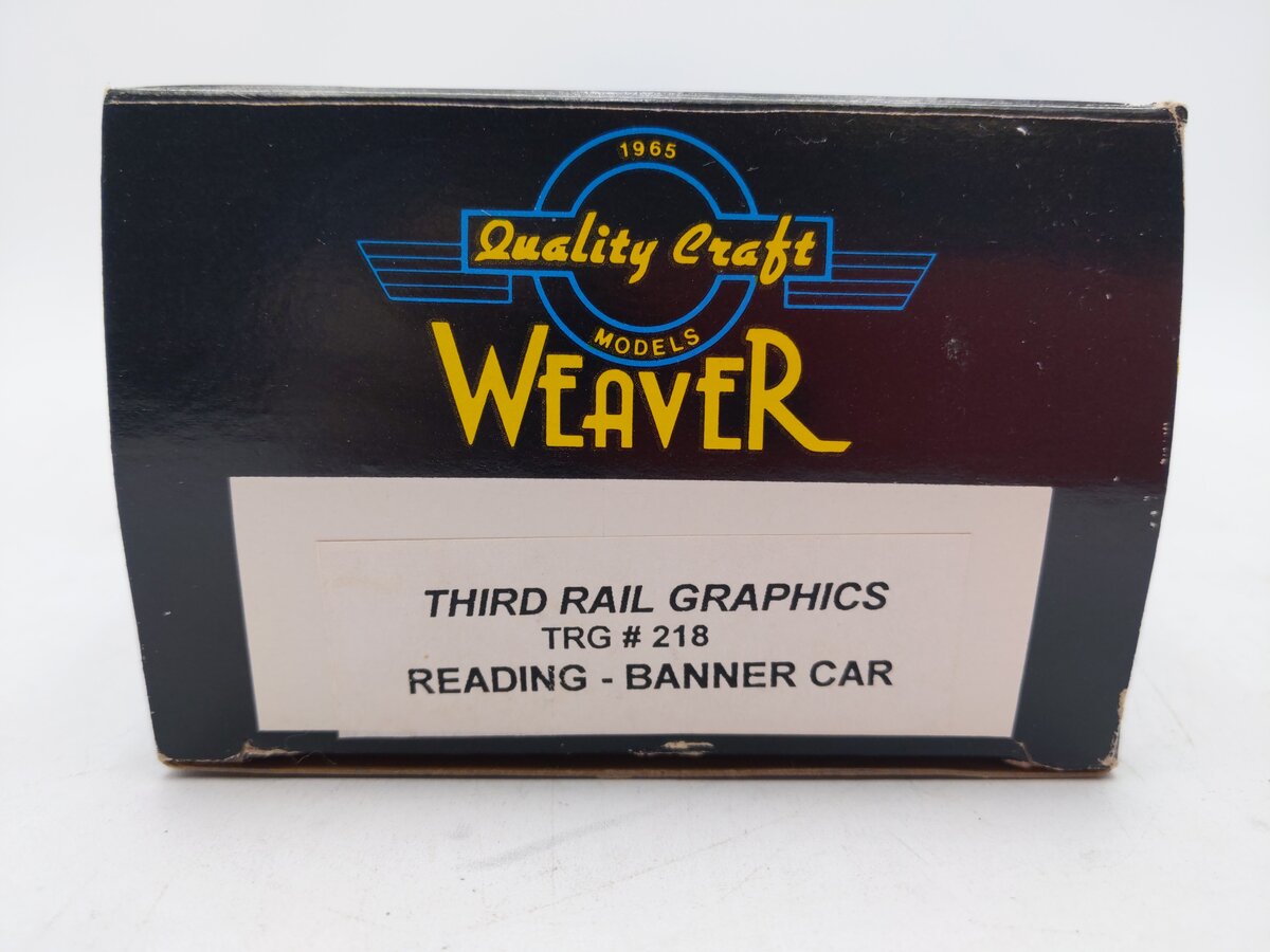 Weaver O Gauge Custom Reading 2-Bay Hopper Car #82163 EX/Box
