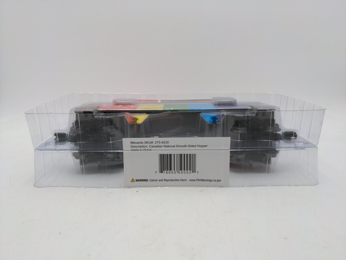 Menards 275-9230 O Gauge Canadian National Smooth Sided Hopper Car #CN3379 NEW