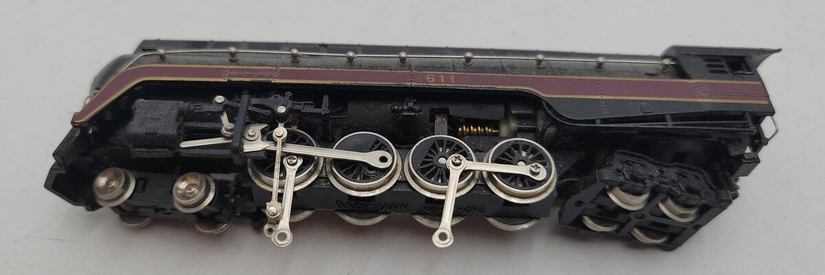 Bachmann 11315 HO Norfolk & Western Class J 4-8-4 Steam Locomotive & Tender #608 EX