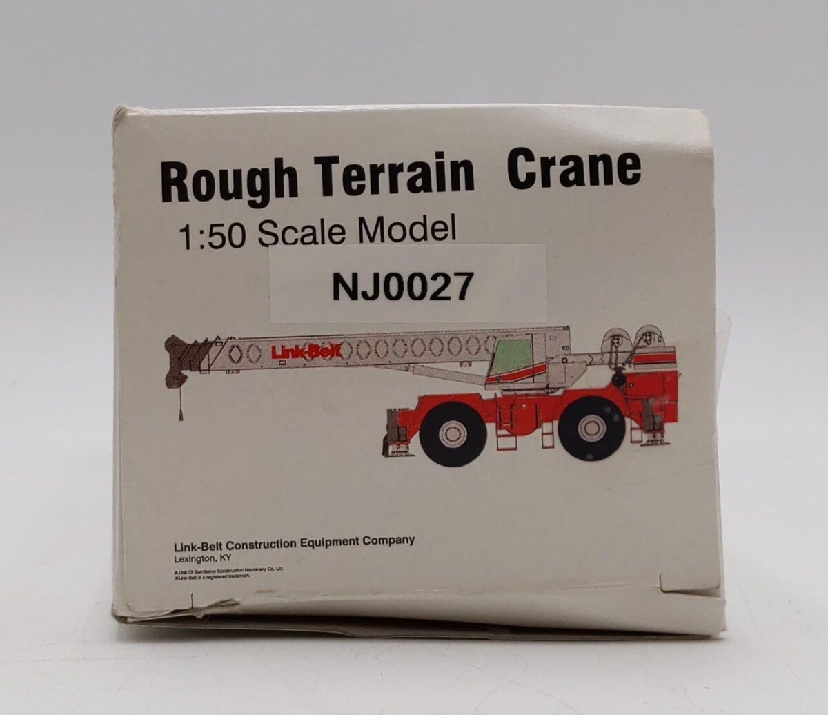 NZG 1:50 Scale Link Belt Rough Terrain Crane EX/Box
