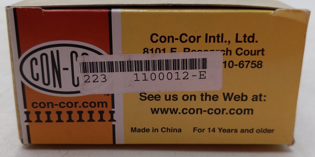 Con-Cor 0001-01000L HO Delaware & Hudson 72'-'Saratoga Inn' Sleeper Car #42 EX/Box