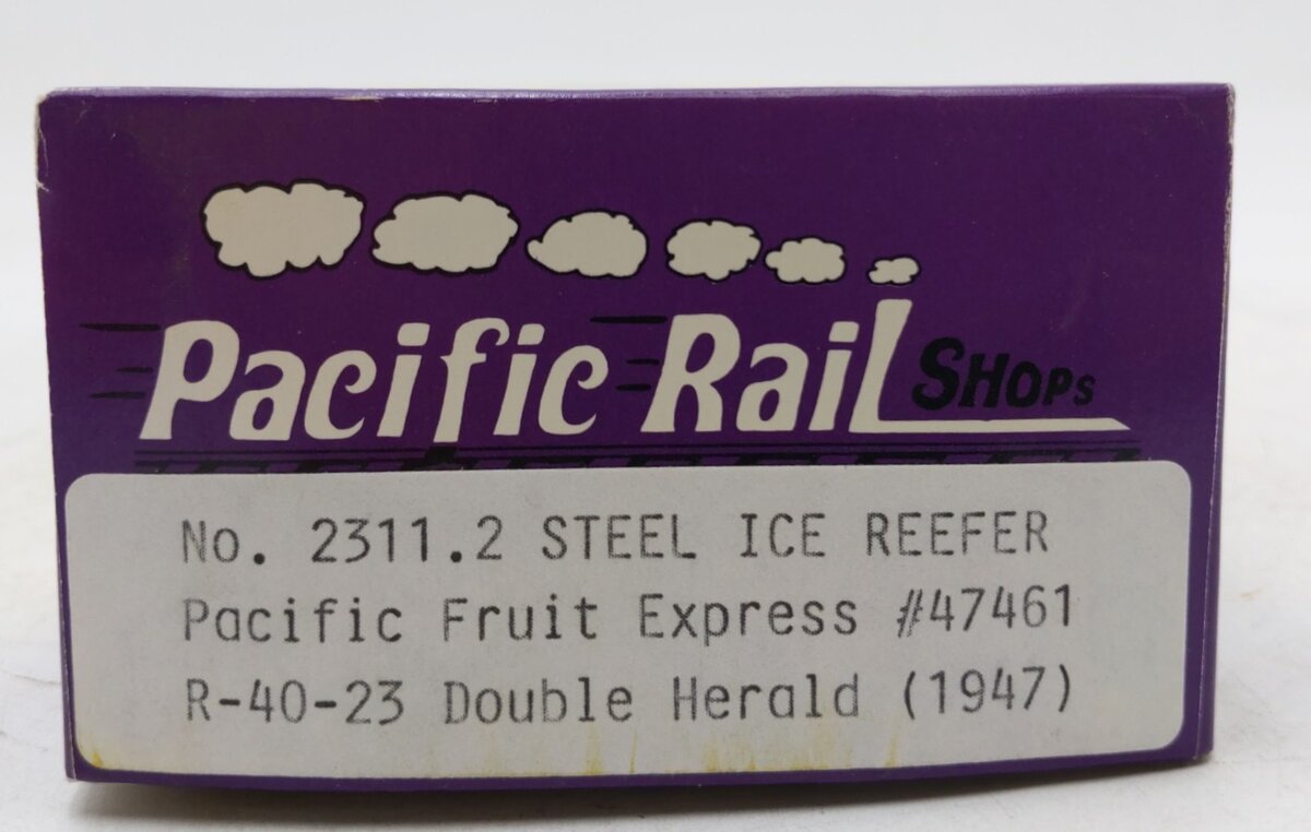 Pacific Rail 2311.2 S Pacific Fruit Express R-40-23 Steel Ice Reefer Kit #47461 NIB