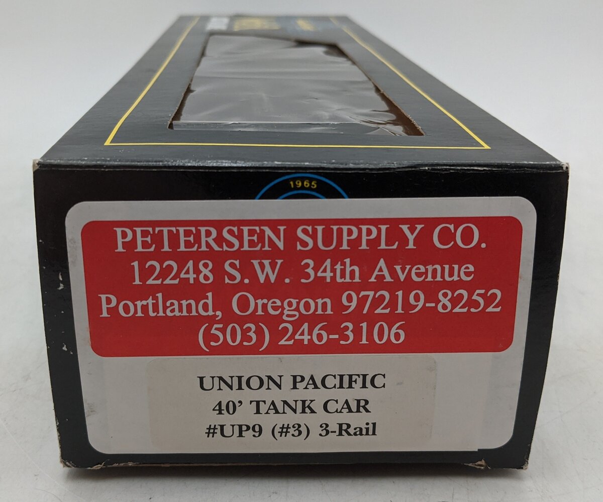 Weaver O Gauge Union Pacific 40' Tank Car #UP9 - 3-Rail LN/Box