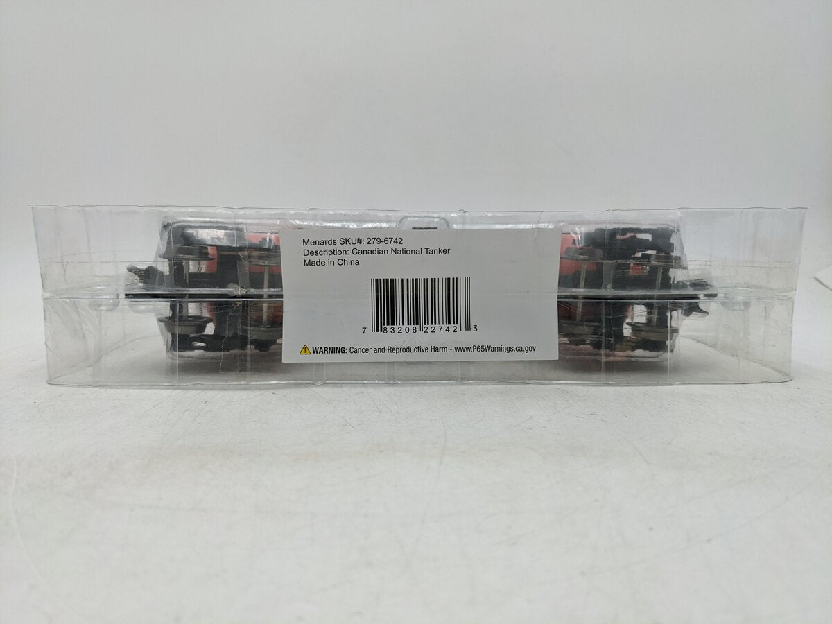 Menards 279-6742 O Gauge Canadian National Tank Car #6398 NIB