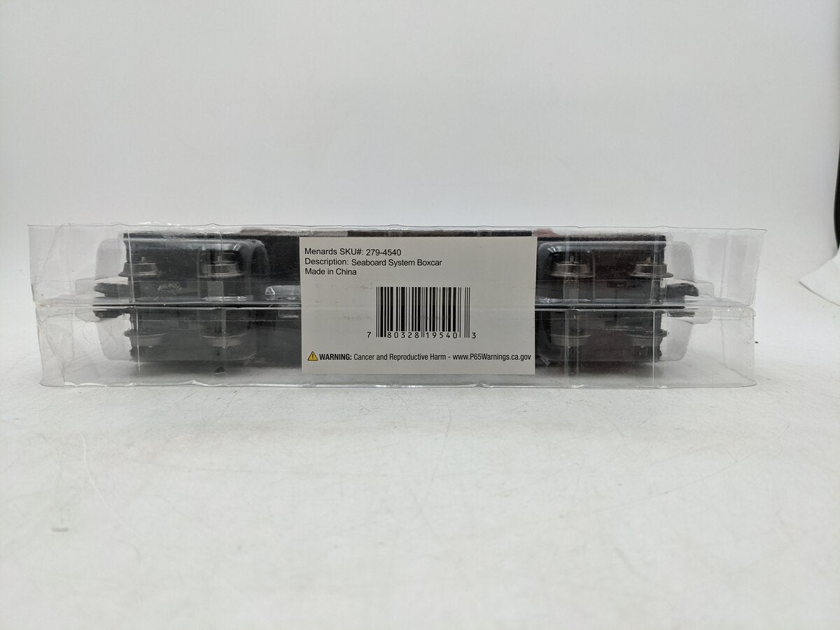 Menards 279-4540 O Gauge Seaboard System (SBD) Boxcar #14848 NIB