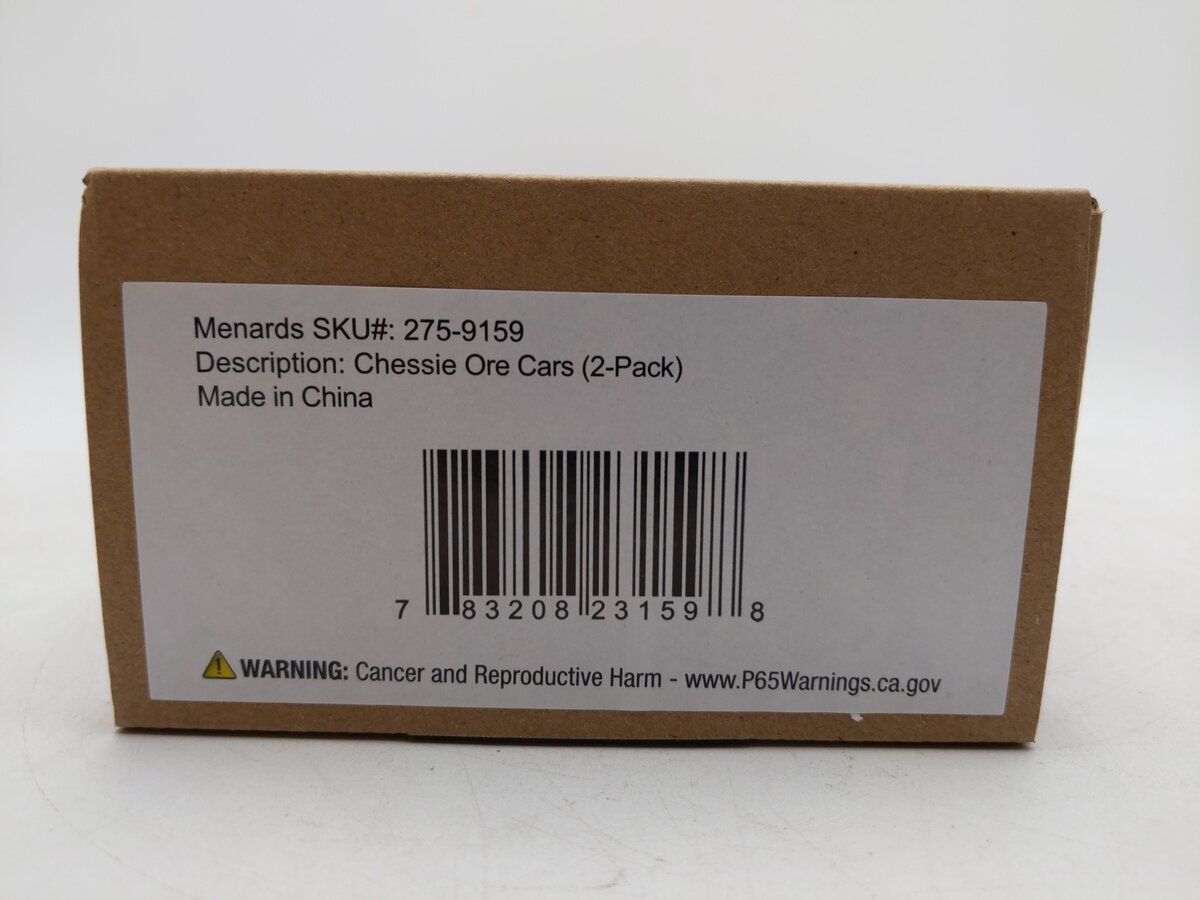 Menards 275-9159 O Chessie Ore Cars (2-Pack) #4981, #4982 LN/Box