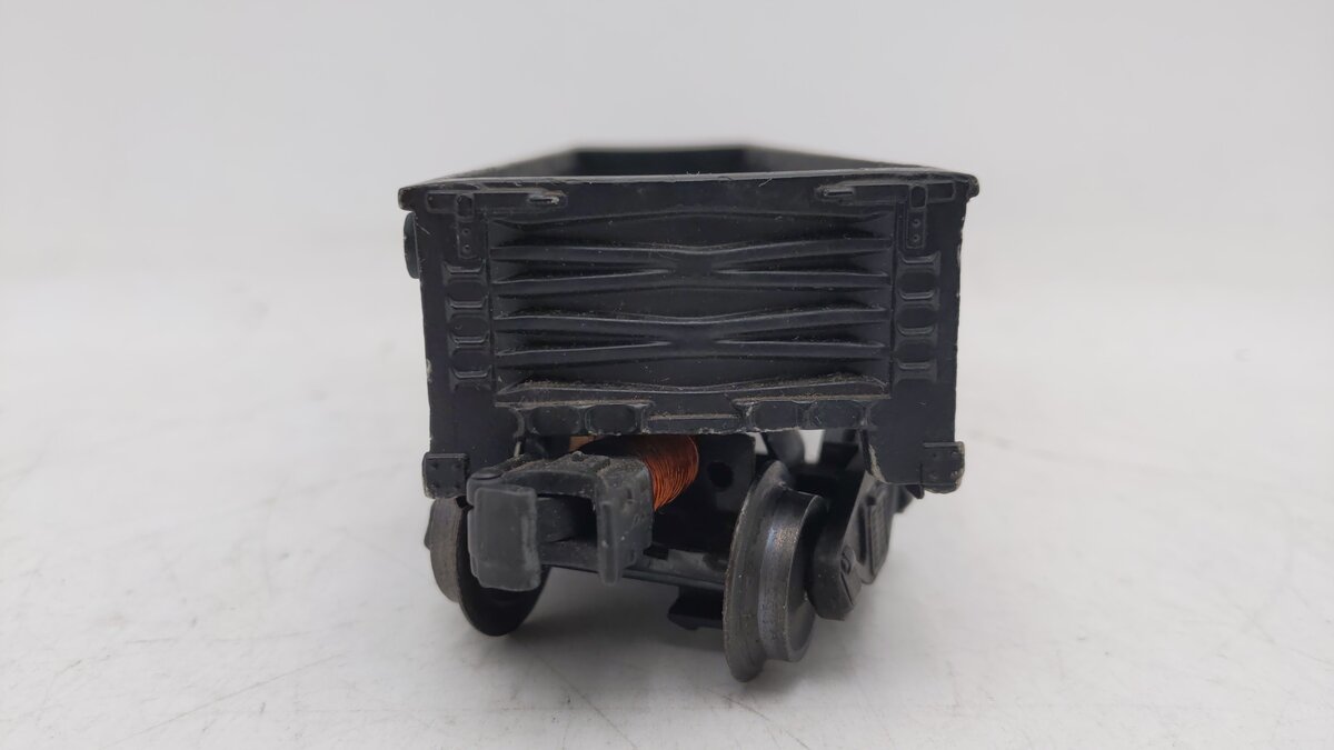 Lionel 2452X Vintage O Short Black Gondola #347000 VG