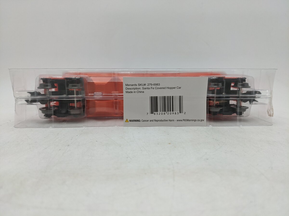 Menards 279-6983 O Santa Fe Covered Hopper #7954 NIB