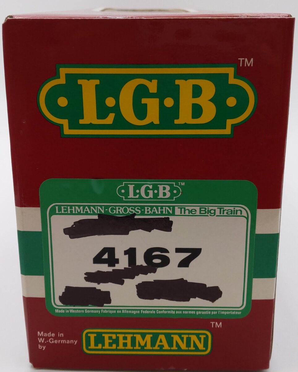 LGB 4167 G Scale White Pass & Yukon Wood Boxcar LN/Box