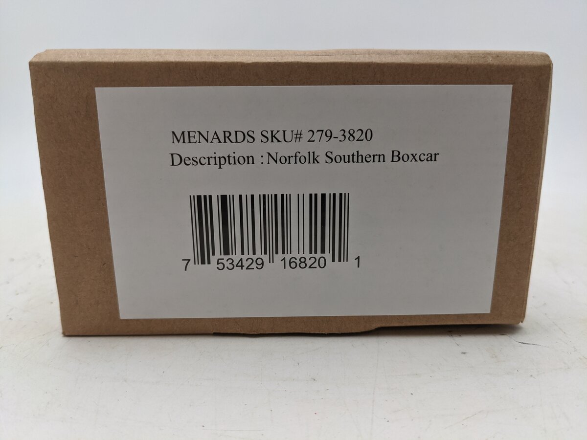 Menards 279-3820 O Norfolk Southern Boxcar #9230 EX/Box