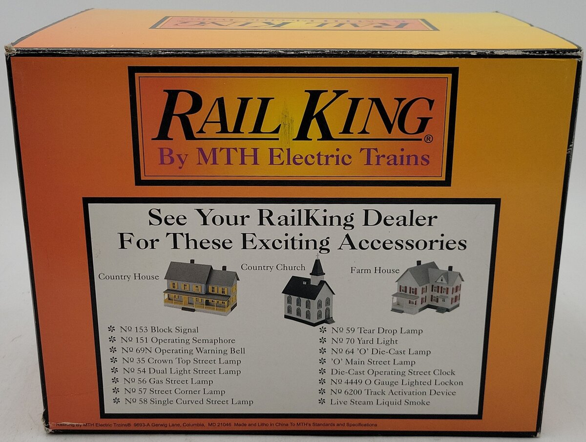 MTH 30-9003 RailTown Country House #6 EX/Box