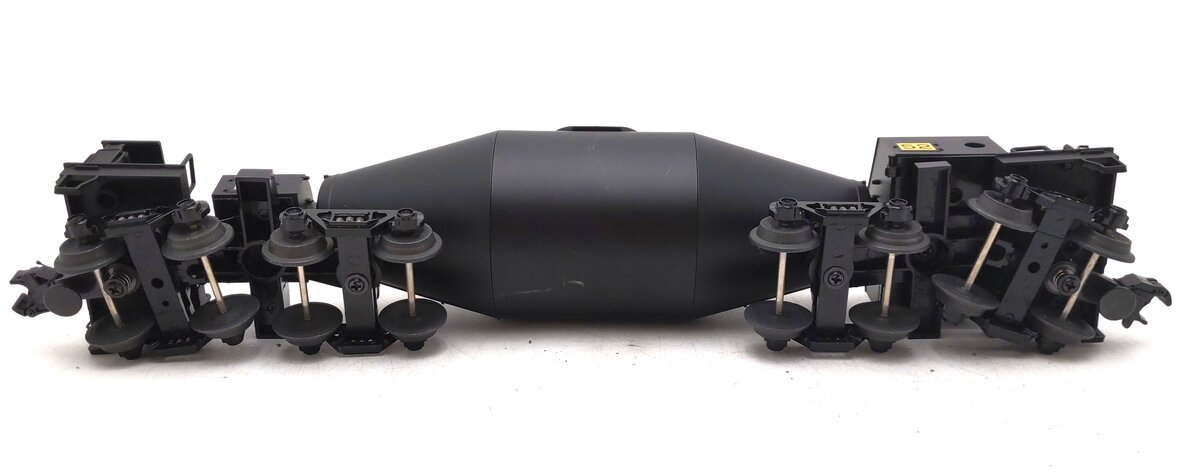 MTH 20-98201 O Gauge 4-Truck Black Hot Metal Car #52 EX