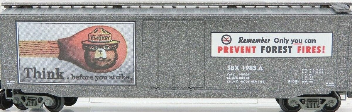 Micro-Trains 03200405 N SBX Car 50' Standard Plug Door Boxcar #1953A LN/Box