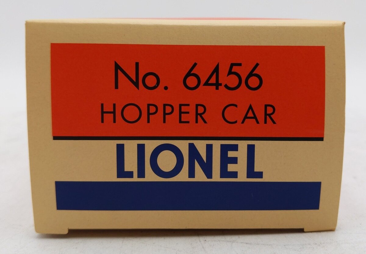 Lionel 6-21779 O Gauge Lehigh Valley Hopper Car #6456 LN/Box