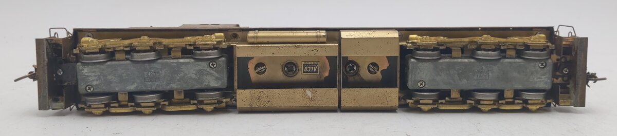 Alco Models D-114 HO Brass DL-600B High Hood Diesel Locomotive - Unpainted VG