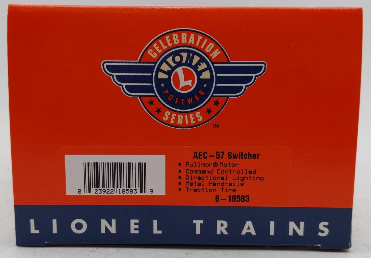 Lionel 6-18583 O Gauge AEC Postwar Celebration Switcher #57 VG/Box