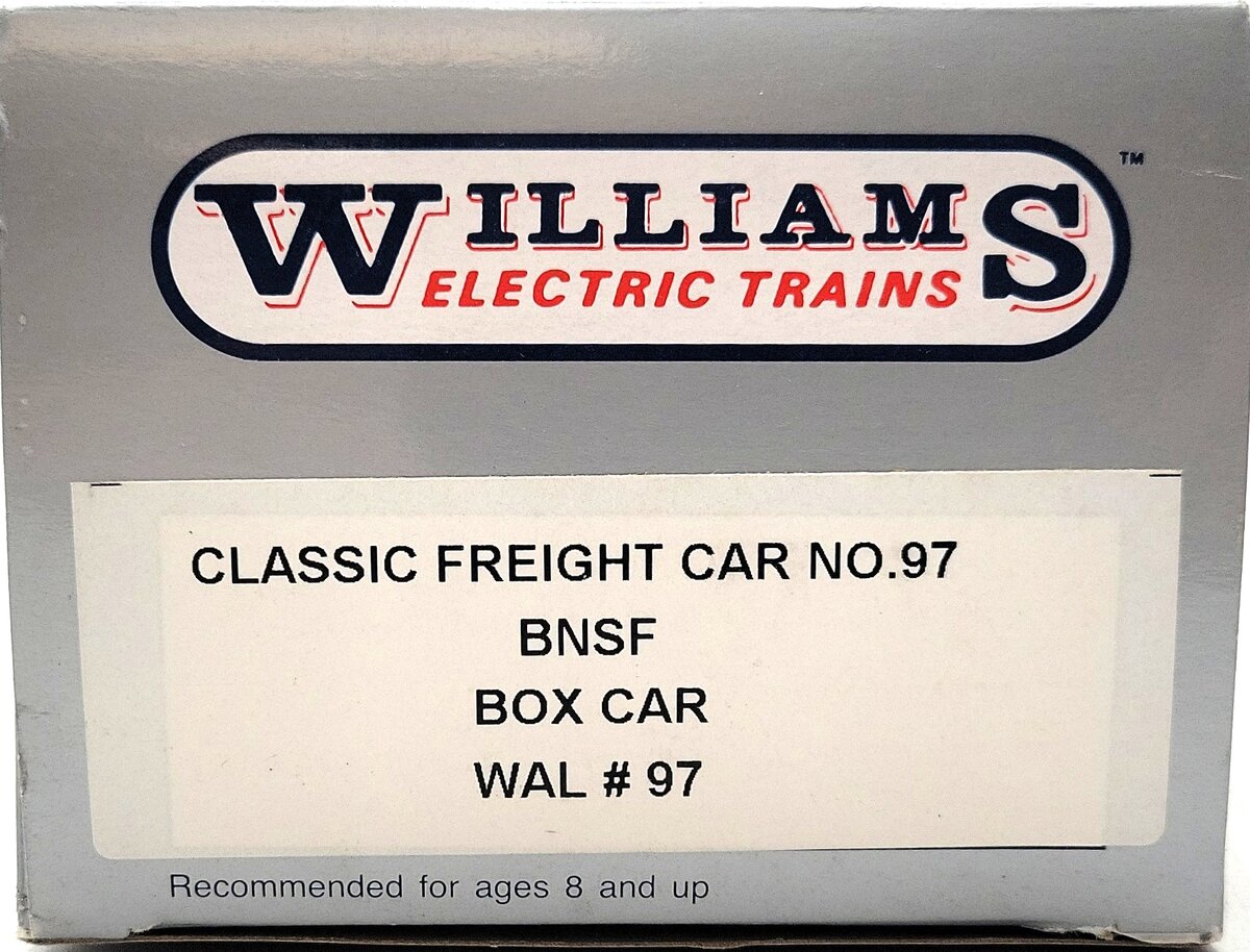 Williams WAL97 O Gauge BNSF Classic Boxcar #730752 LN/Box