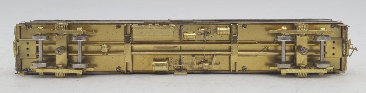 HO Scale BRASS Baggage Car - Unpainted EX