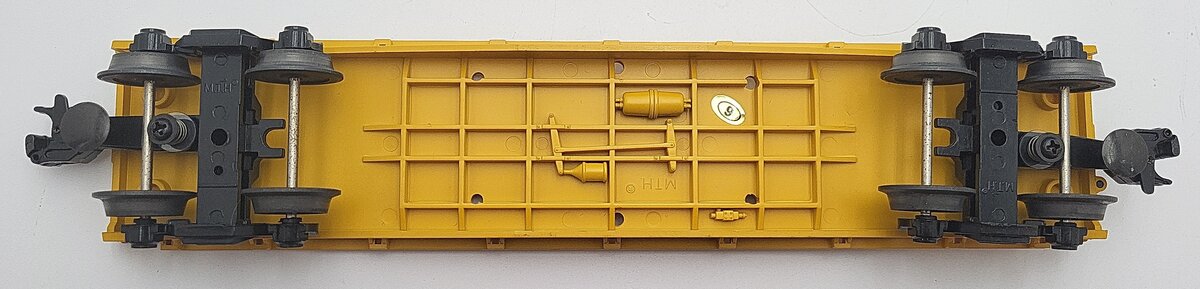MTH 297214 O Gauge Santa Fe Flat Car w/Cars EX
