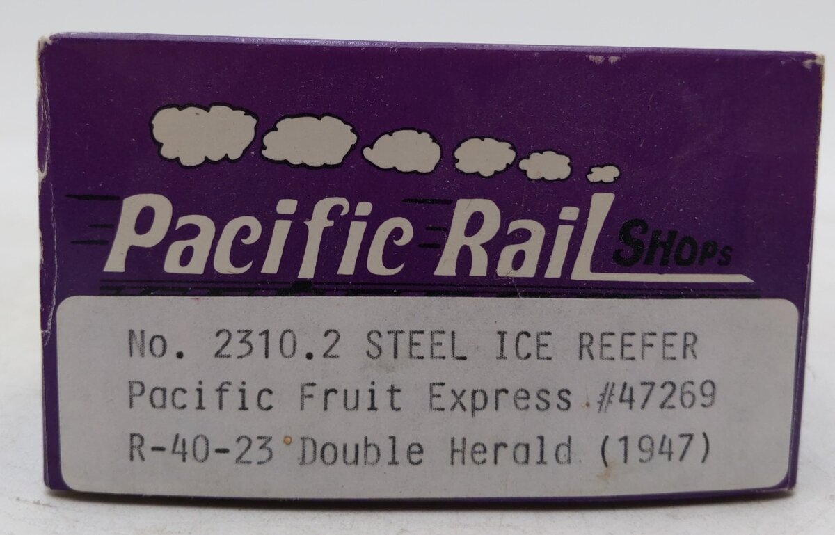 Pacific Rail 2310.2 S Pacific Fruit Express R-40-23 Steel Ice Reefer Kit #47269 NIB