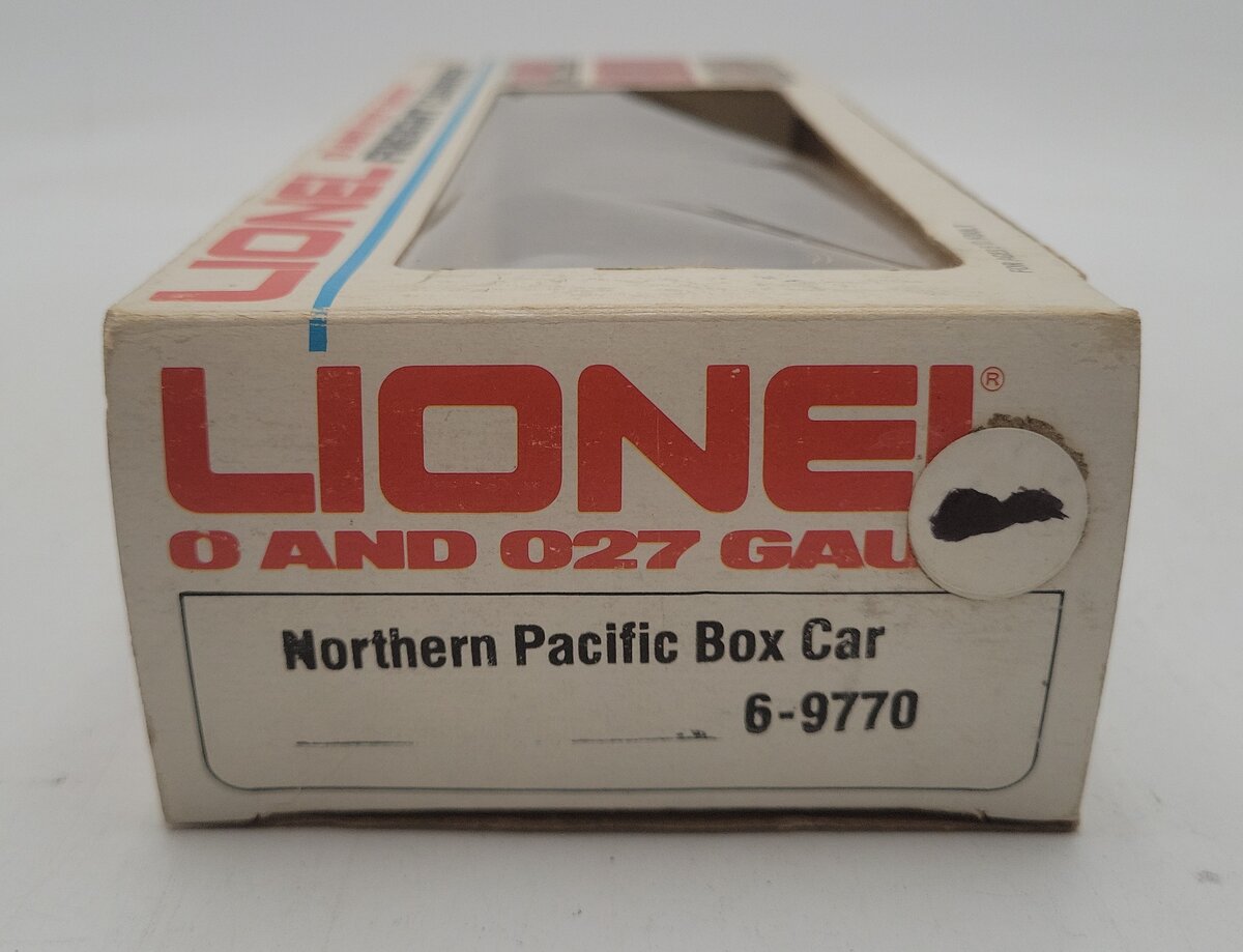 Lionel 6-9770 O Gauge Northern Pacific Boxcar #9770 VG/Box