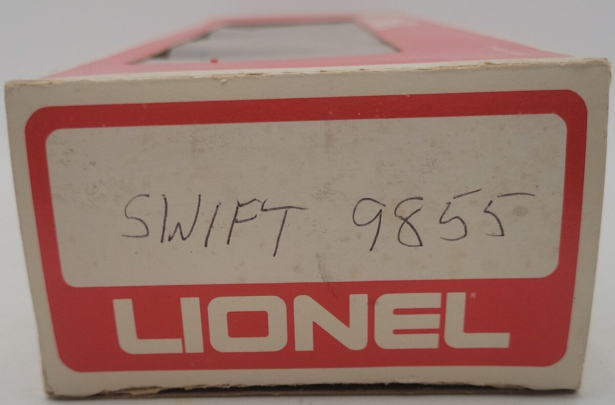 Lionel 6-9855 O Gauge Swift Billboard Reefer Car VG/Box