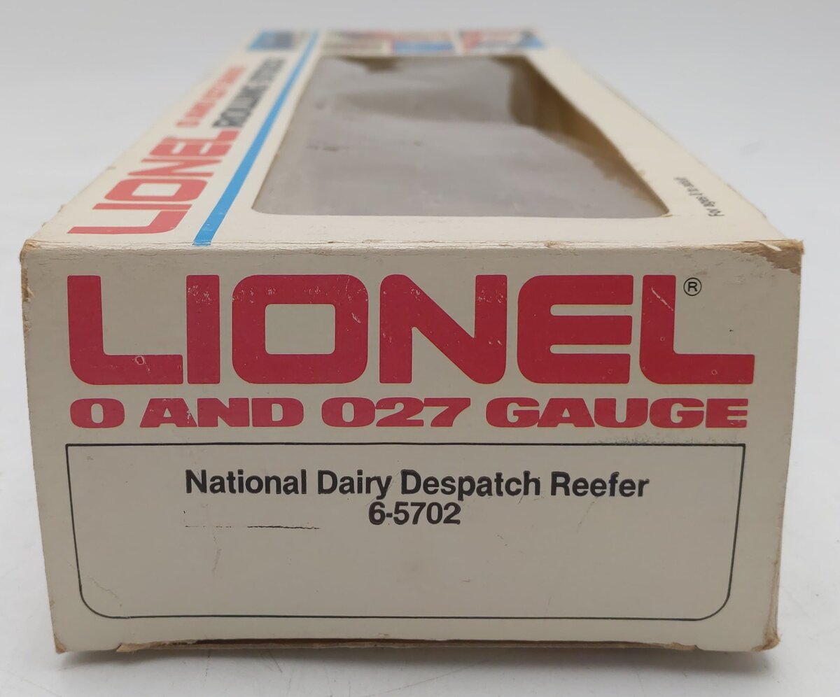 Lionel 6-5702 O Gauge National Dairy Despatch Reefer Car EX/Box