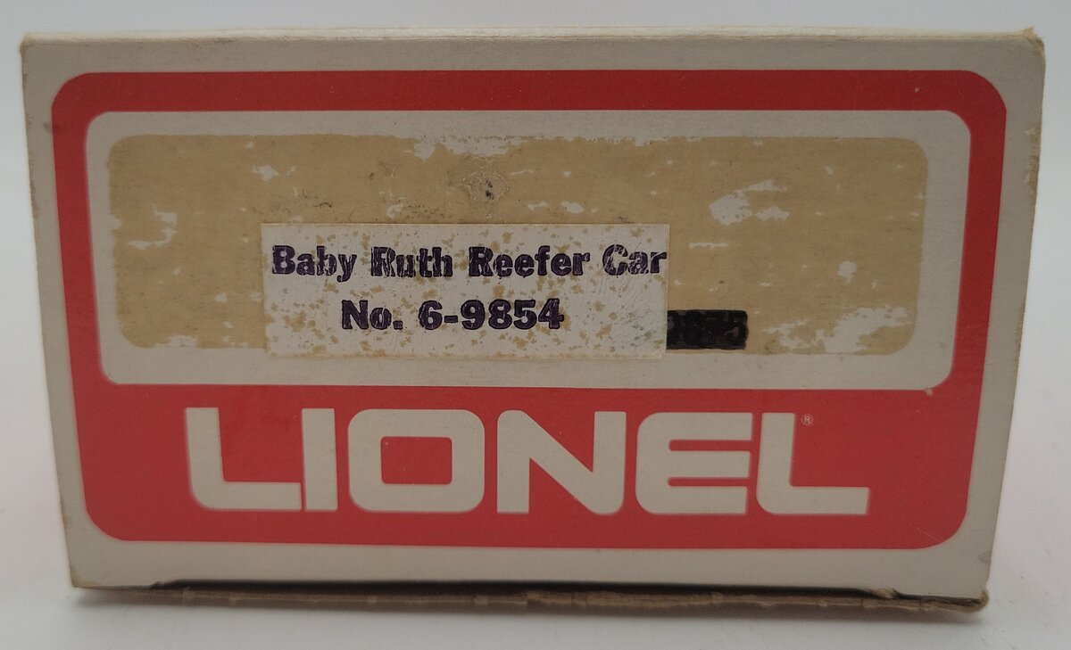 Lionel 6-9854 O Gauge Baby Ruth Billboard Reefer Car EX/Box