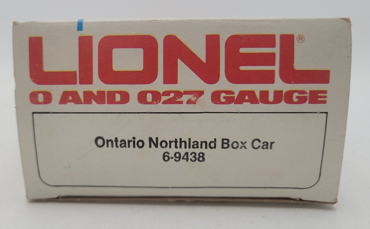 Lionel 6-9438 O Gauge Ontario Northland Box Car EX/Box