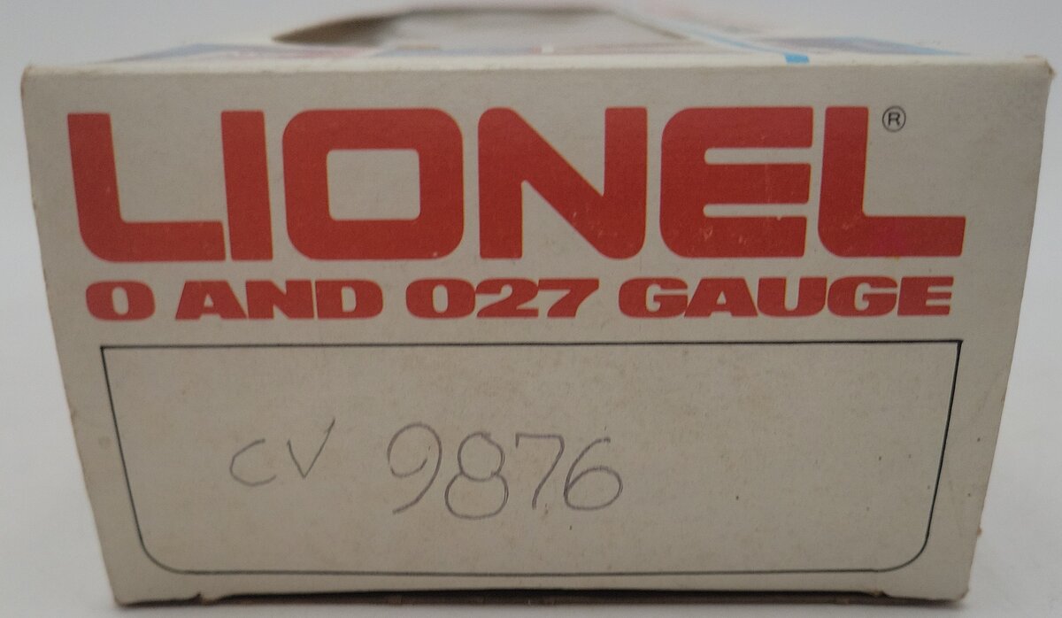 Lionel 6-9876 O Gauge Central Vermont Billboard Refrigerator Car EX/Box