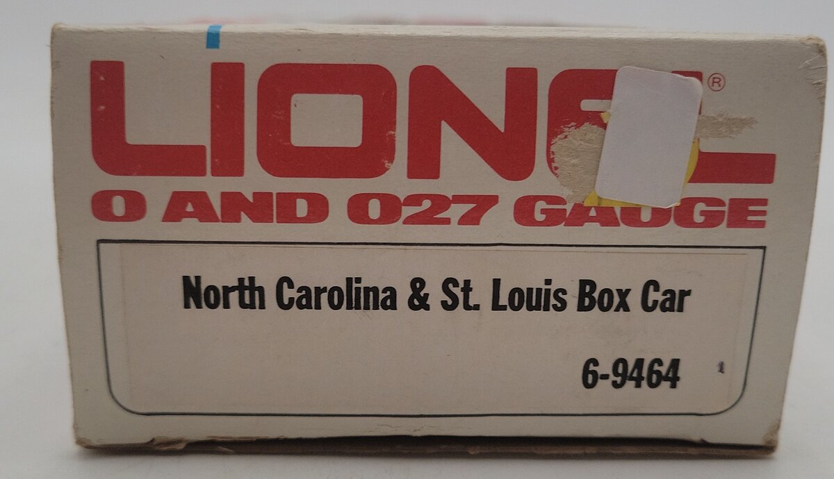 Lionel 6-9464 O Gauge Nashville, Chattanooga and St. Louis Railway Boxcar EX/Box